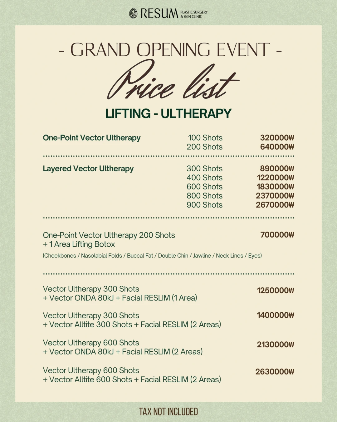 RESUM Grand Opening Event 이미지